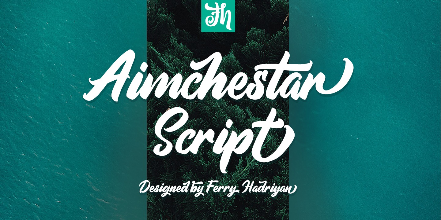Aimchestar Regular Font preview